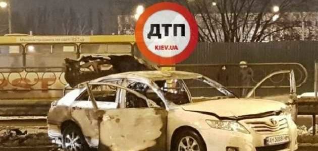 В Киеве бывший “беркутовец” взорвал авто сотрудника СБУ