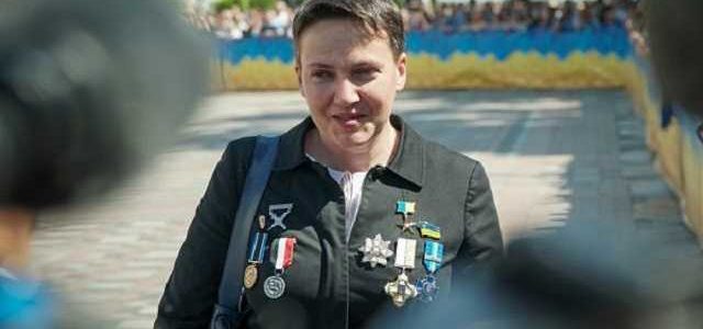 Украсила грудь медалями: скандальная нардеп Савченко удивила своим образом на инаугурации Зеленского