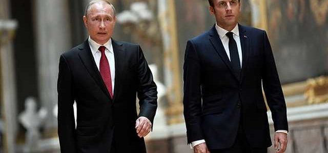 Макрон напомнил Путину условие для возвращения России в G8