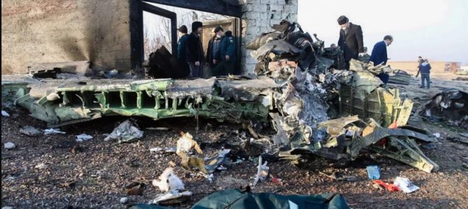В Иране разбился украинский самолет: видео падения и все, что известно