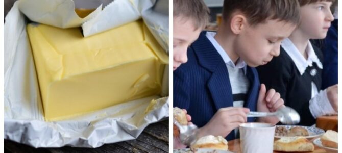 В школы Кривого Рога купят 5 тонн масла по заниженной цене: фирму подозревали в поставке фальсификата