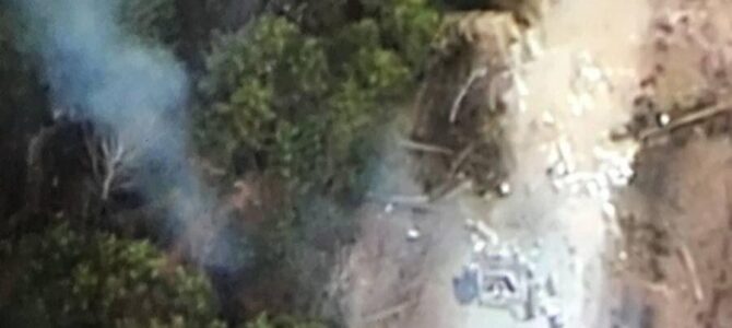 Военные показали фото «потерянных» в лесах Черниговской области российских Тигров, грузовиков и танка