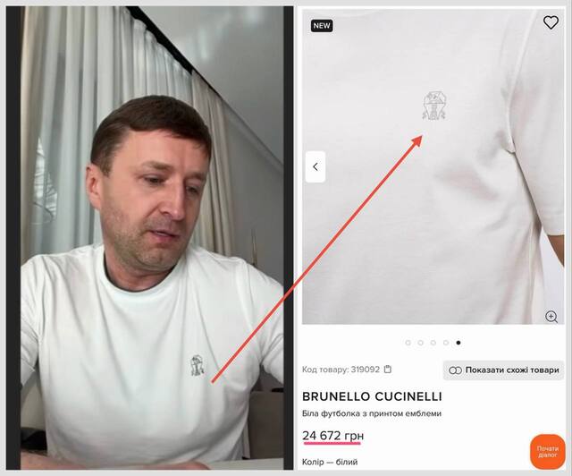 «Люкс-контроль» на ТСК: митник Юрій Терещук викривав корупцію у футболці Brunello Cucinelli за 24 тисячі «Люкс-контроль» на ТСК: митник Юрій Терещук викривав корупцію у футболці Brunello Cucinelli за 24 тисячі