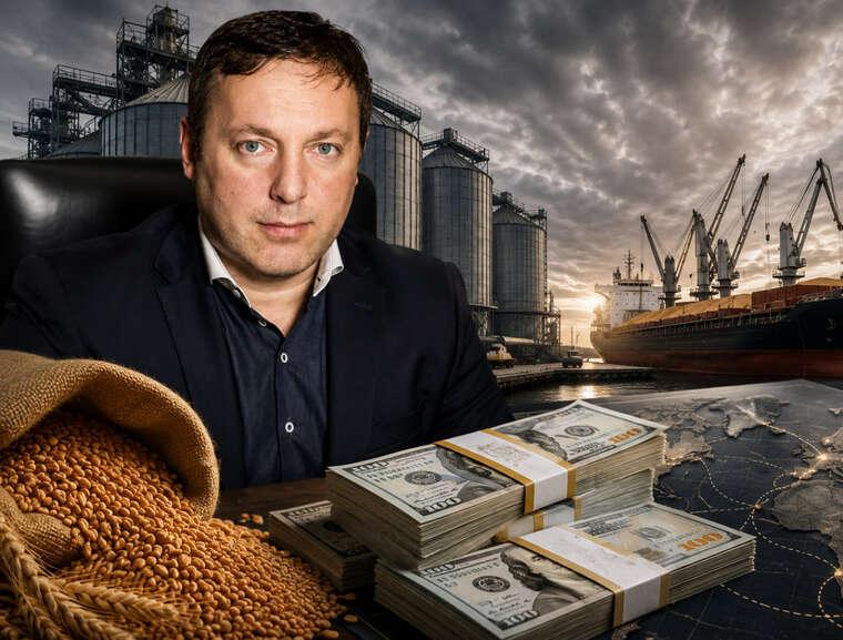Бізнесмен із російським корінням Важа Джаши заробляє мільярди на «чорному» експорті українського зерна Бізнесмен із російським корінням Важа Джаши заробляє мільярди на «чорному» експорті українського зерна